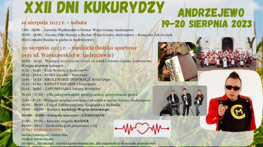 XXII Dni Kukurydzy w Andrzejewie