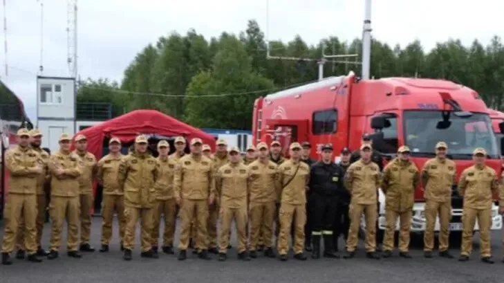 Straż Pożarna ćwiczy łączność i dowodzenie