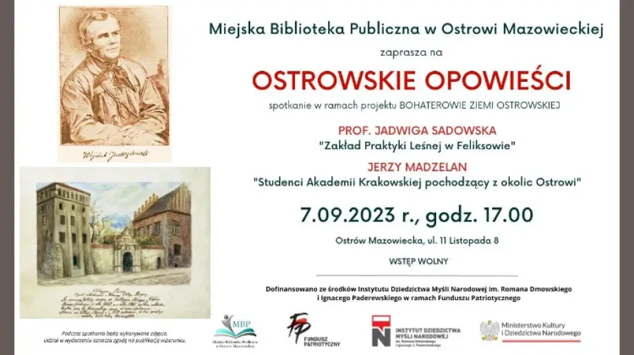MBP zaprasza na Ostrowskie opowieści 