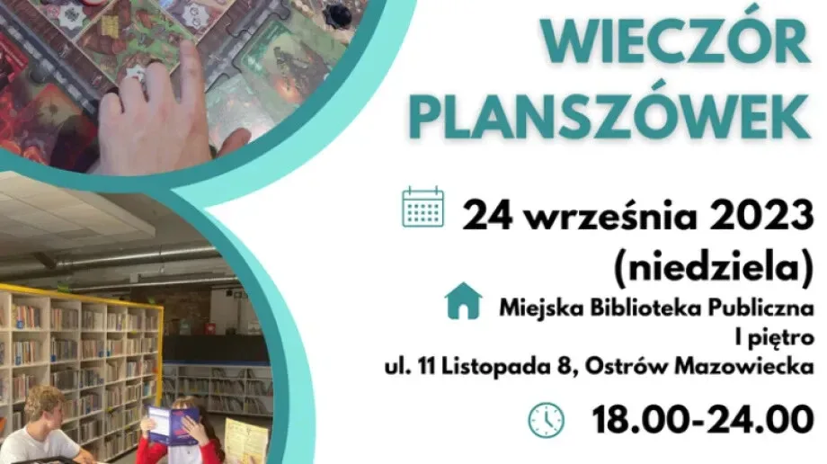 MBP zaprasza na wieczór planszówek