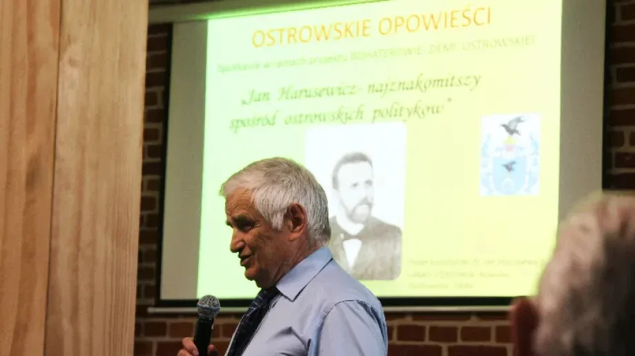 Prof. Adam Dobroński kolejnym gościem Ostrowskich Opowieści (zdjęcia)