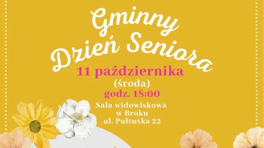 Gminny Dzień Seniora w Broku