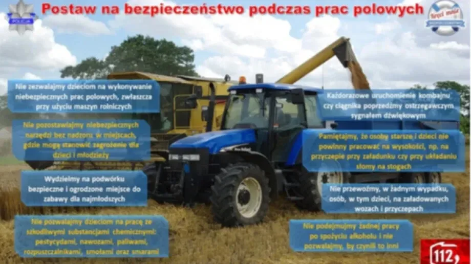 Prace polowe? Tylko na trzeźwo!