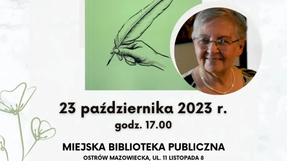 Przyjdź do biblioteki i poznaj nowy tomik wierszy 'Pozwólmy Babci pisać'