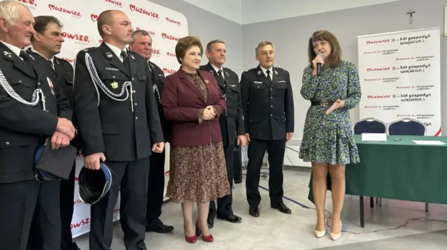 Gmina Małkinia Górna otrzymała dofinansowanie na zakup wyposażenia dla OSP (zdjęcia)