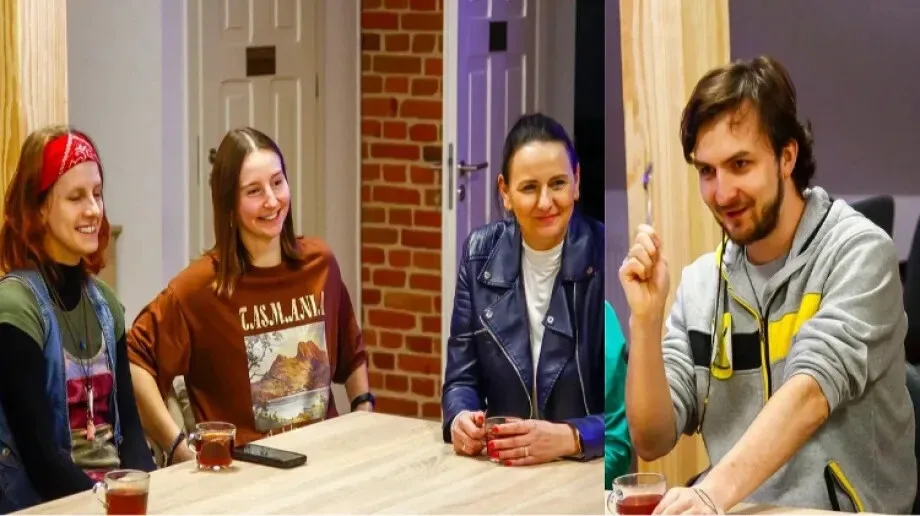Twórca filmów animowanych odwiedził Biblioteczny Wolontariat (zdjęcia)