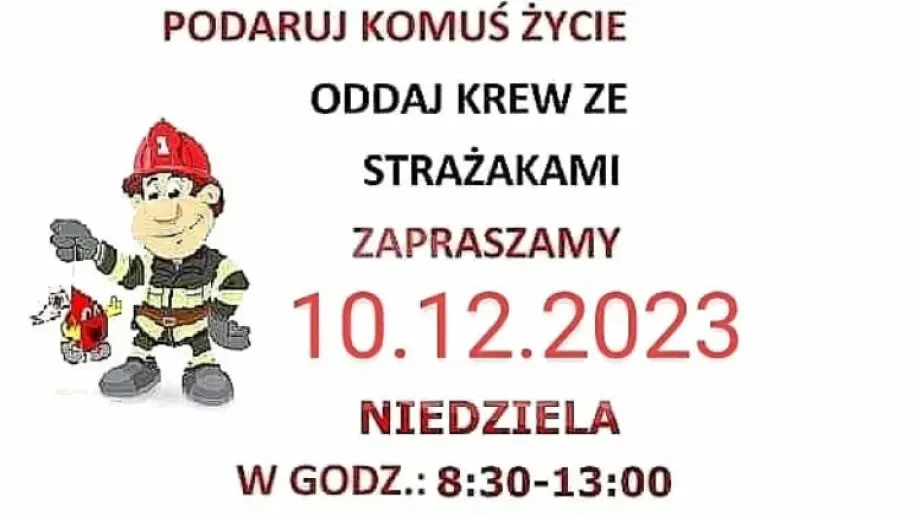 XXVI Akcja Krwiodawstwa z OSP Rosochate Kościelne