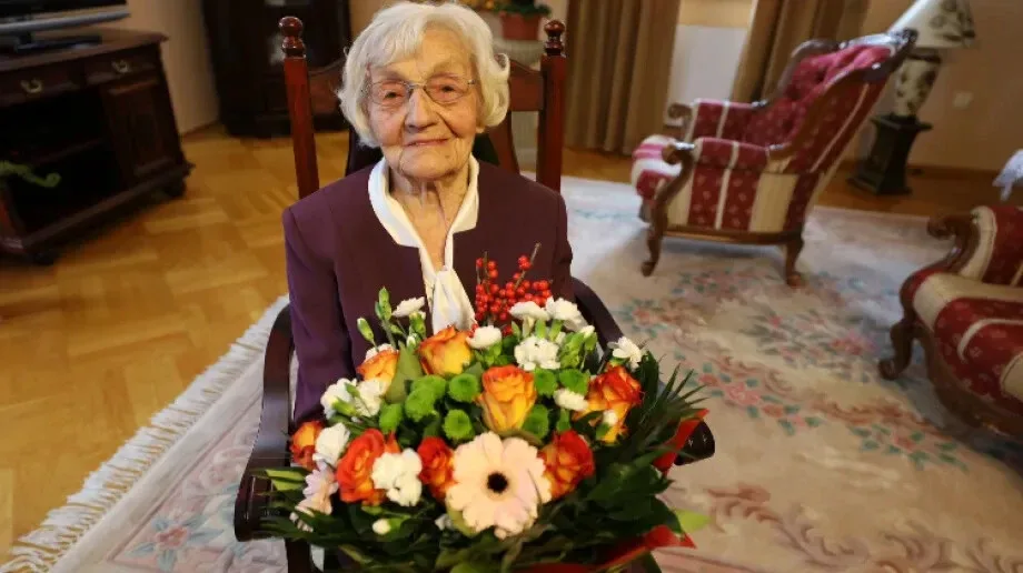 Pani Jadwiga Kołakowska obchodziła swoje setne urodziny (zdjęcia)