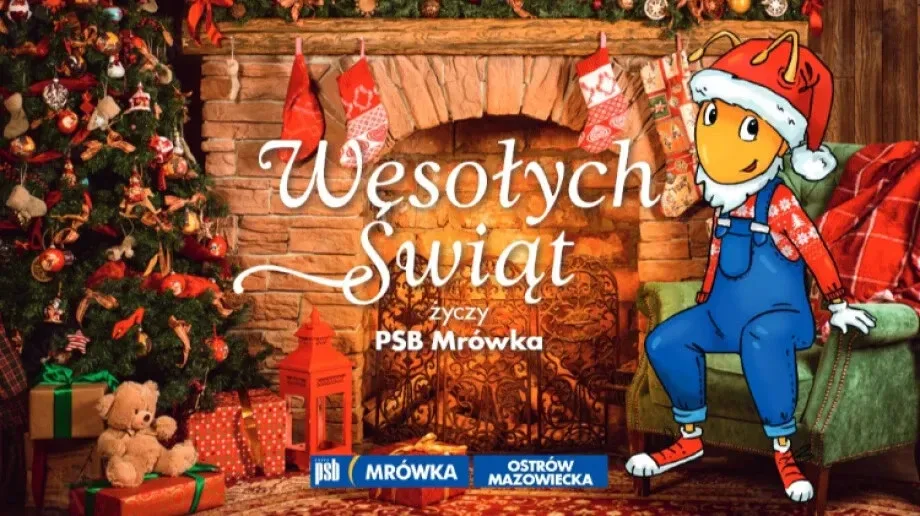 Wesołych Świąt! Życzy PSB Mrówka