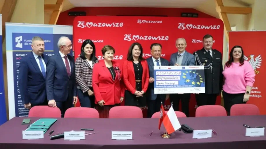 OSP Brańszczyk, Zabrodzie, Popowo Kościelne, Długosiodło i Goworowo z nowymi wozami strażackimi dzięki wsparciu UE