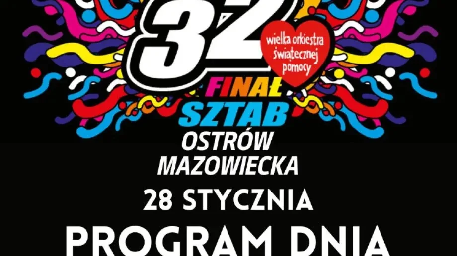 32. Finał WOŚP w Ostrowi Mazowieckiej: atrakcje dla całej rodziny