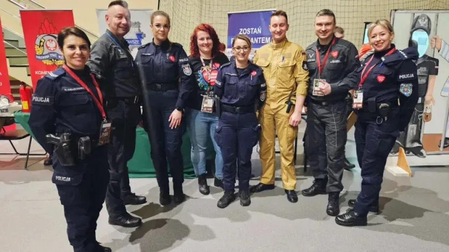 Mazowiecka Służba Więzienna grała razem z WOŚP (zdjęcia)