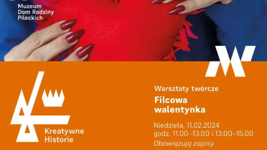 Przyjdź na warsztaty i wykonaj filcową walentynkę 