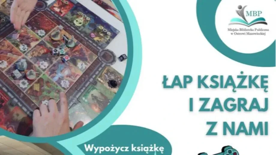 Przyjdź do biblioteki i zagraj w planszówki bądź na konsoli