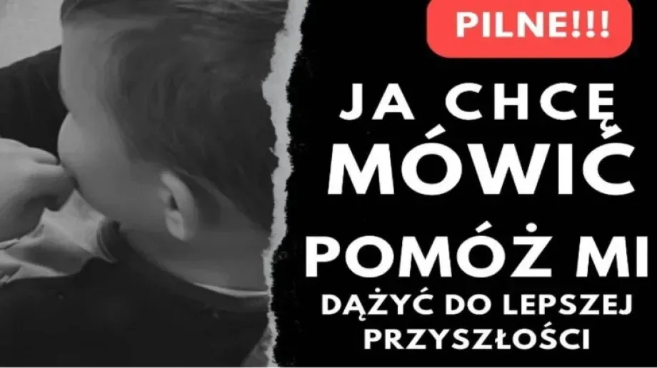Nikoś ma niedosłuch i afazję mowy. Potrzebna pilna pomoc dla 6-latka