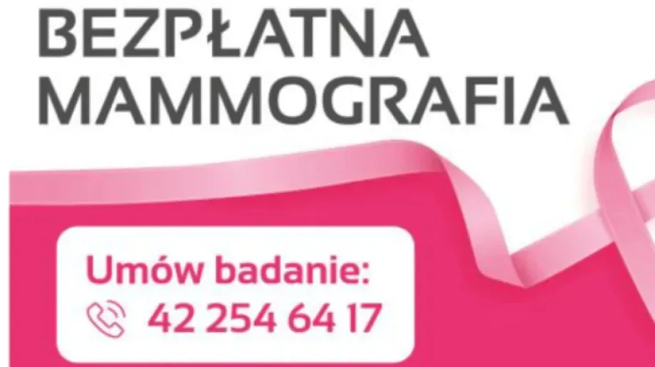 Bezpłatne badania mammograficzne w Gminie Brok
