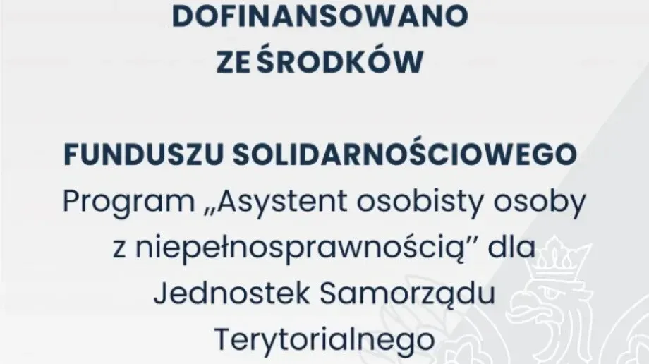 Podpisano umowę na realizację programu 'Asystent Osobisty Osoby z Niepełnosprawnością' w Małkini Górnej
