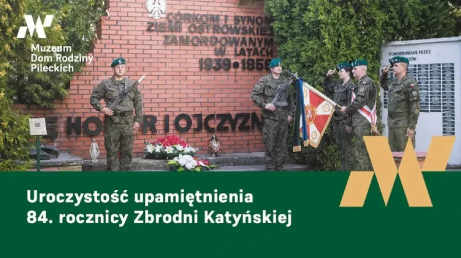 Uroczystość Upamiętnienia 84. Rocznicy Zbrodni Katyńskiej