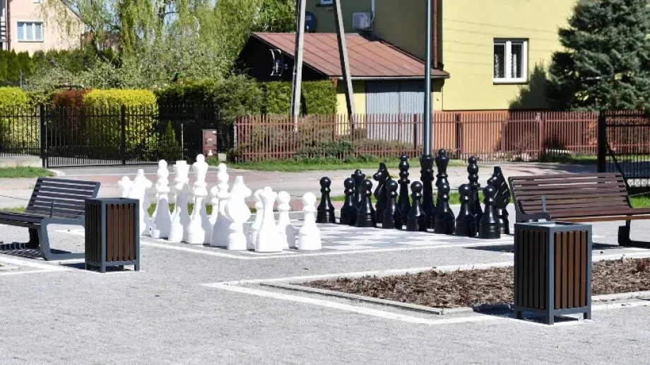 Wiosenna gra w Broku. Szachy na świeżym powietrzu