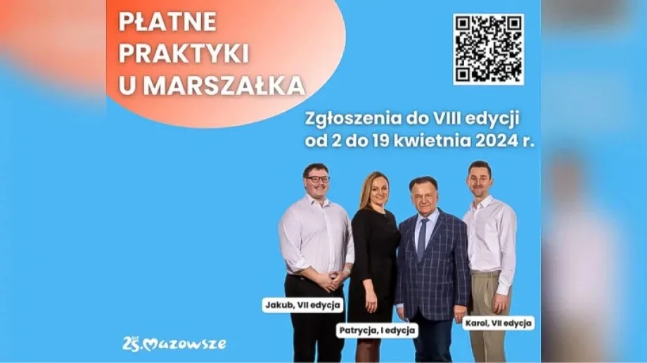 Praktyki u Marszałka – ostatnie dni na zgłoszenia