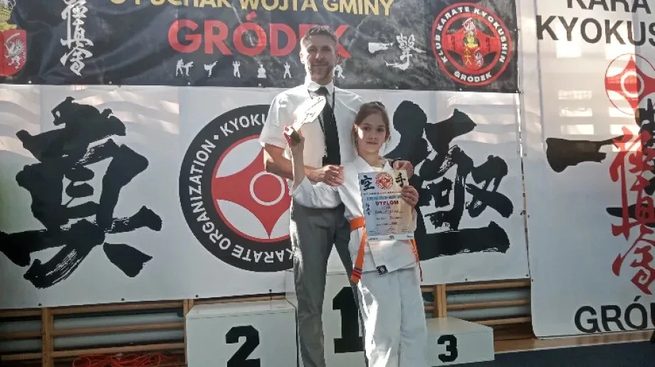 Lena Wójcicka na medal w Gródku