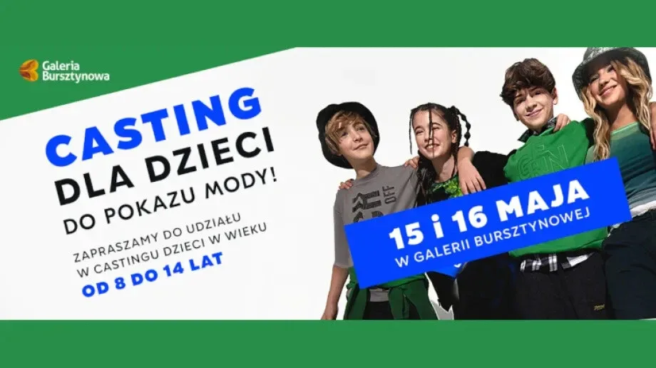 Casting dla dzieci i młodzieży do pokazu mody