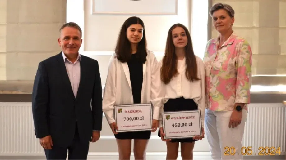 Nagrody i wyróżnienia dla najlepszych sportowców powiatu