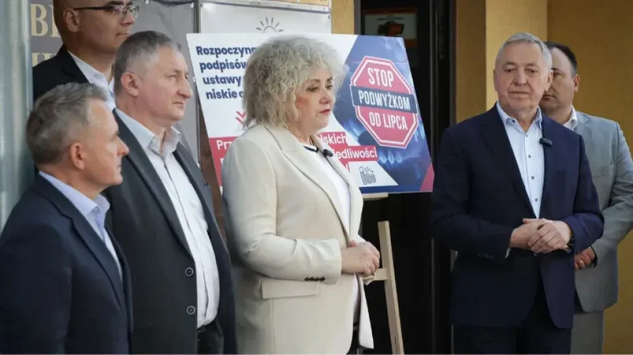 Konferencja PiS. Stop podwyżkom od lipca (zdjęcia)