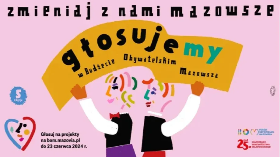 Dziś rusza głosowanie w Budżecie Obywatelskim Mazowsza!