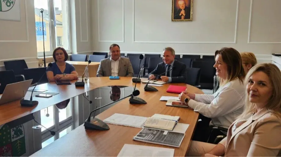 Spotkanie starosty ostrowskiego z dyrektorami