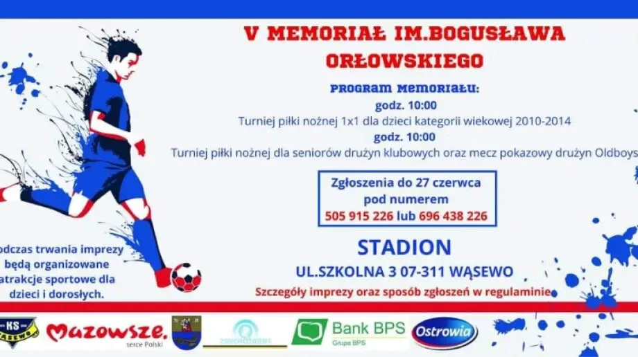 Pamiętają o Orłowskim. Zagraj z nami