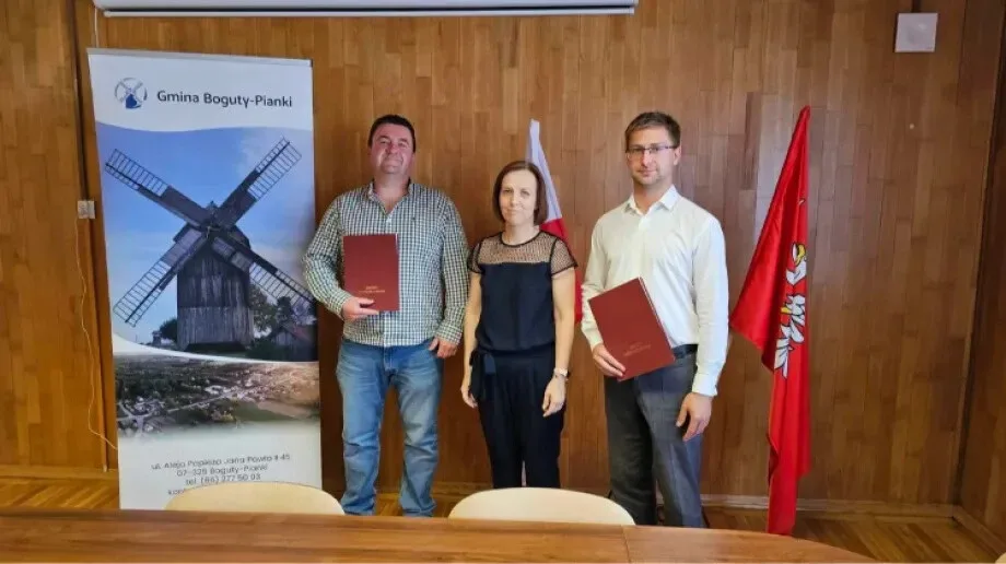 Nowoczesne maszyny dla Gminy Boguty-Pianki