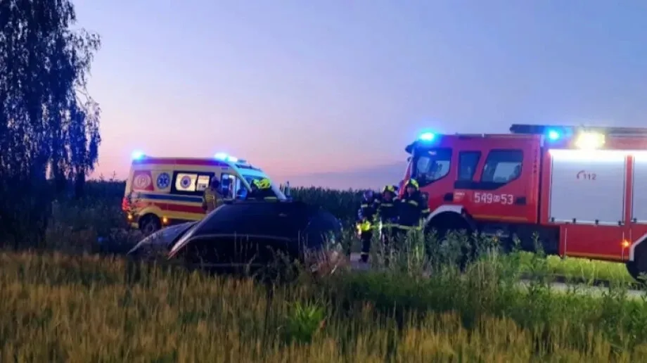 Nocny wypadek drogowy w Kutyłowo-Bródki