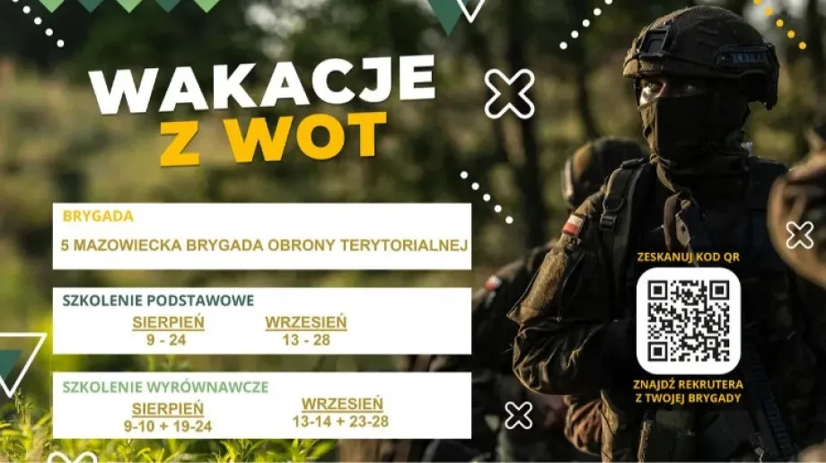 Wykorzystaj wakacje na wojskowe przeszkolenie