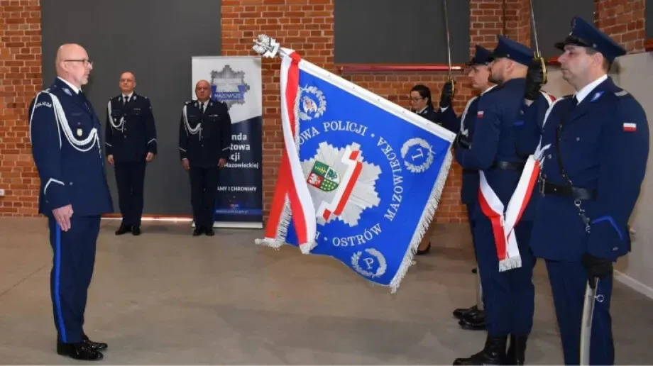 Nowy Komendant Powiatowy Policji w Ostrowi Mazowieckiej