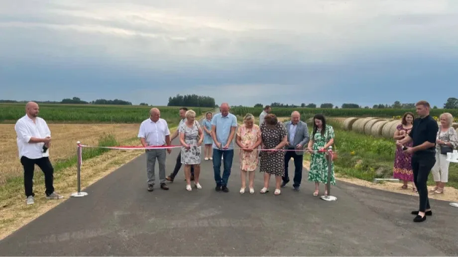 Oficjalne otwarcie drogi gminnej Andrzejewo-Kolonie - Ruskołęka-Parcele