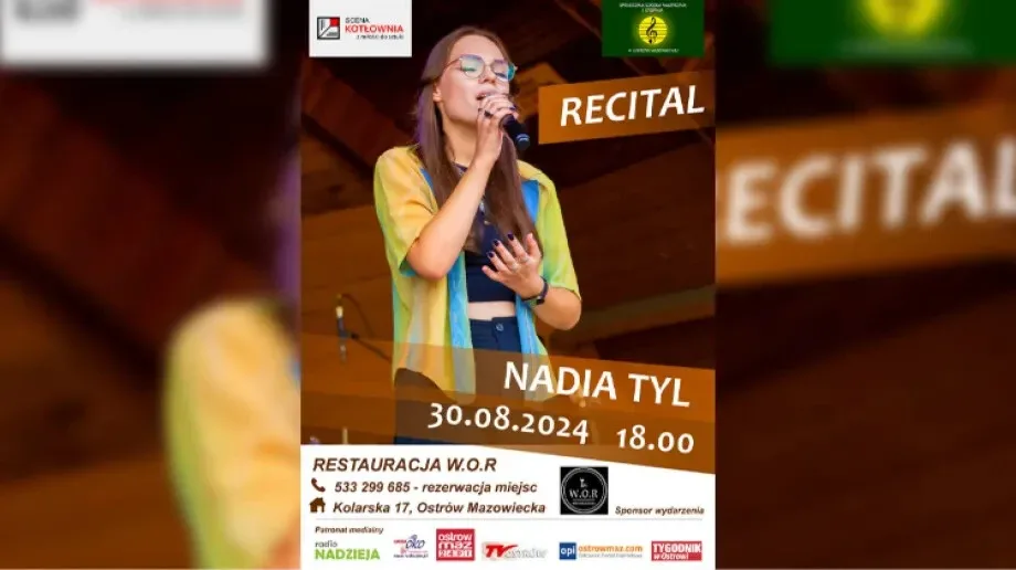 Recital Nadii Tyl już wkrótce! Rozpocznij nowy rok szkolny z muzyką