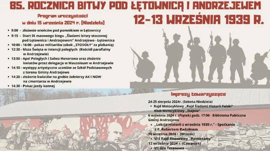 Obchody 85. Rocznicy Bitwy pod Łętownicą i Andrzejewem