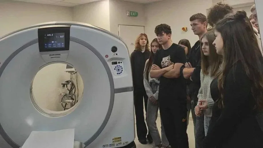 Lekcja poglądowa w szpitalu. Nowoczesna diagnostyka w praktyce