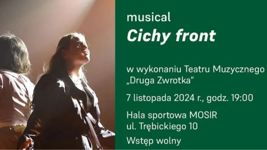 'Cichy front' – wyjątkowy musical Teatru 'Druga Zwrotka' na scenie MOSiR