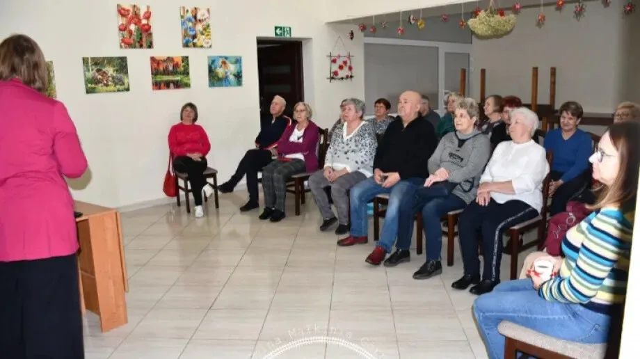 Warsztaty ekologiczne w Klubie Senior + w Małkini Górnej