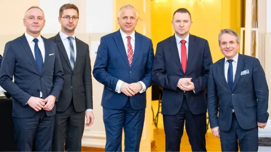 Starosta Ostrowski na Spotkaniu Wigilijnym w gronie samorządowców