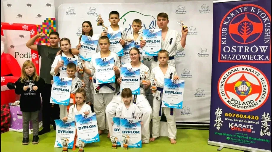 Sukces Ostrowskiego Klubu Karate Kyokushinkai