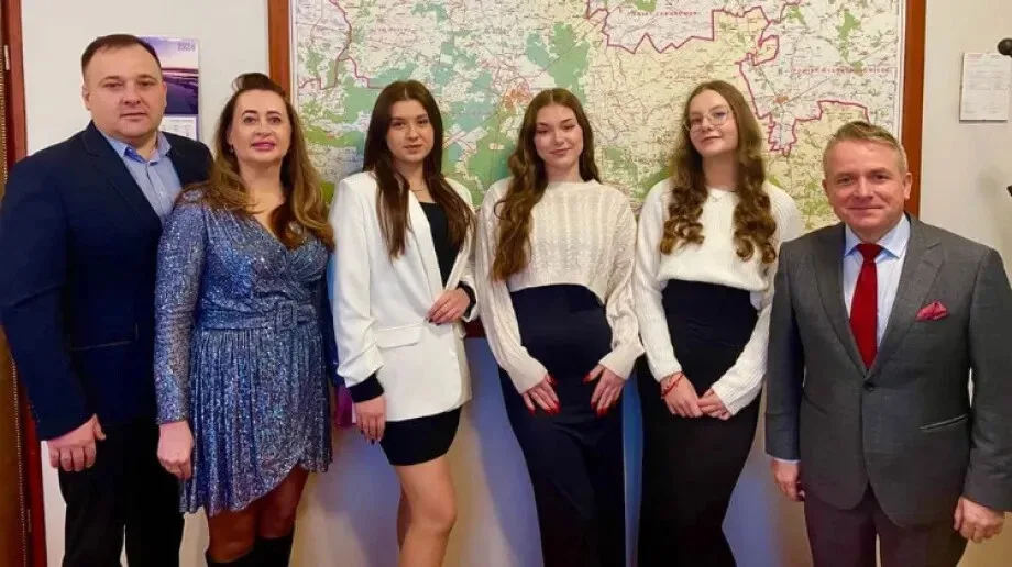 Młodzież Ekonomika z wizytą u Starosty Ostrowskiego