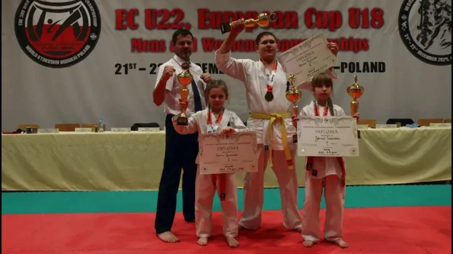 Pięć medali naszych