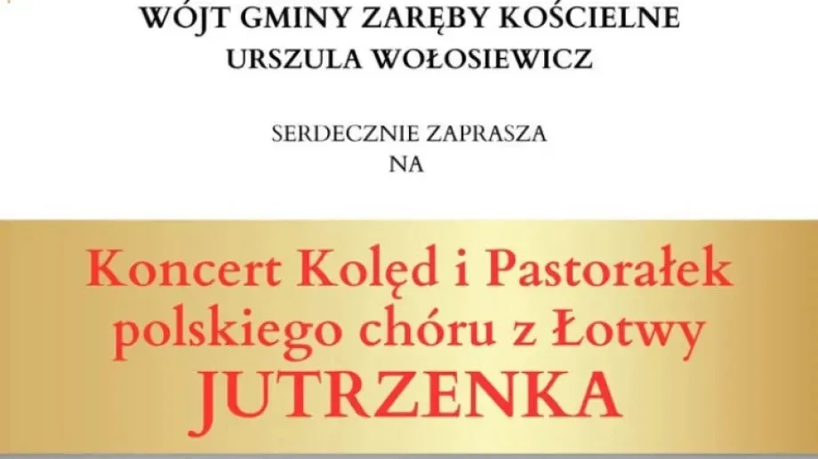 Wyjątkowy koncert kolęd w wykonaniu polskiego chóru z Łotwy oraz lokalnych zespołów już wkrótce