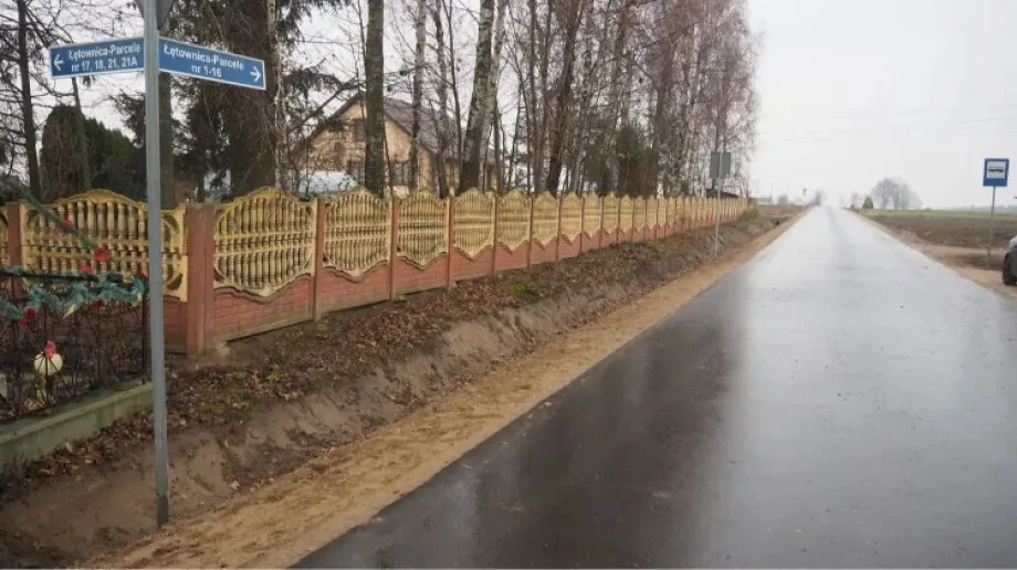 Zakończono remont drogi gminnej w Łętownicy-Parcele