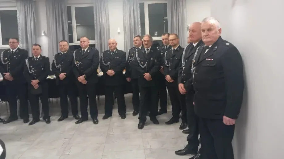 Noworoczne spotkanie strażaków w Prosienicy