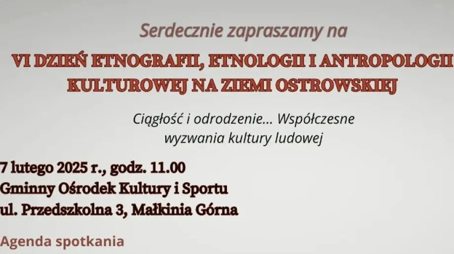 Wydarzenie dla miłośników kultury ludowej już wkrótce!