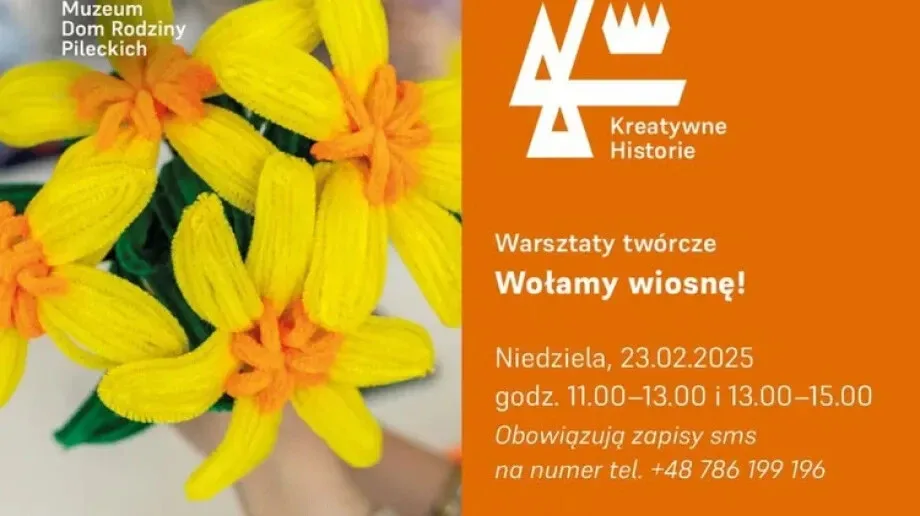 Kreatywne warsztaty wiosenne w Muzeum Dom Rodziny Pileckich